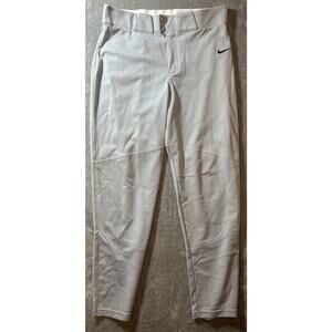 Nike Mens Wolf Grey Vapor Pro Baseball Pants Sz XL Sports Wear
